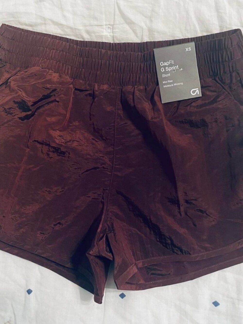 Gap Women's Burgundy and Red Shorts
